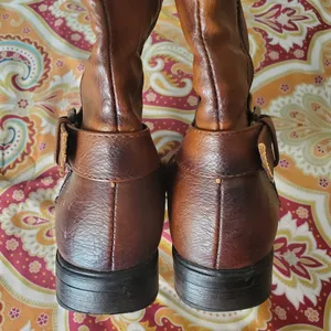 Faux leather boots sz7 thumbnail 6