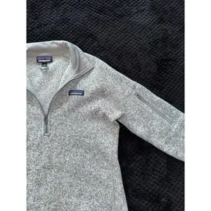 Patagonia Women's‎ Better Sweater Gray Heather 1/4 Zip Up Size Small thumbnail 3