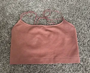 Gilly Hicks Hollister crop top size medium brown 0015 thumbnail 1