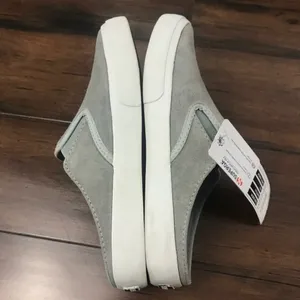 Superga Grey Suede Mule Sneakers Slip On Casual Shoes Sz 6 thumbnail 9