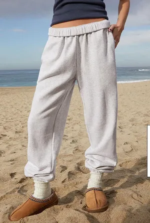 John Galt Rosa Brandy Melville Sweatpants Grey thumbnail 1