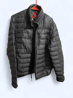 Gerry Jacket Mens Small Black Puffer Down Insulated Lined Full Zip Pockets thumbnail 1