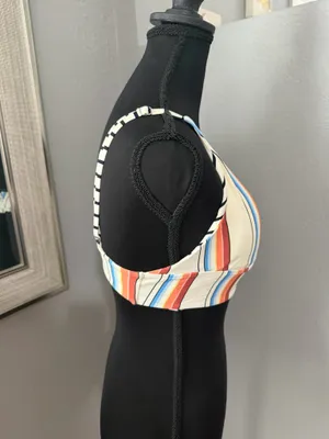 Billabong Hidden Sun Reversible Swim Bikini Top Surf Boho Size Small thumbnail 6