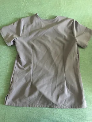 Light Purple Figs Scrub Top thumbnail 3
