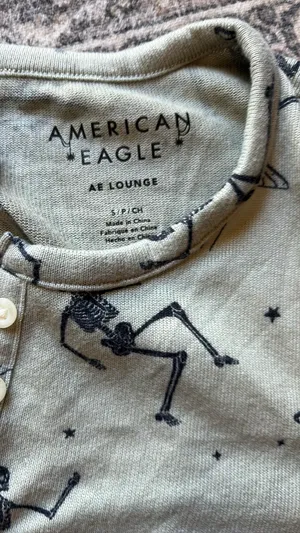 American Eagle Pajama romper Halloween  thumbnail 2