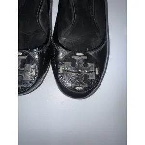 TORY BURCH Women's‎ Reva Ballerina Ballet Flats Black Patent Leather Size 6 N thumbnail 3