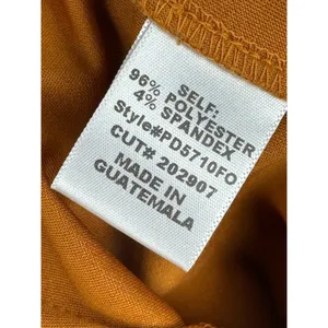 FORE Caramel Brown High Waisted Wide Flare‎ Leg Pants V Waistband Medium Pintuck thumbnail 9