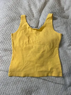 BP. Medium Vintage Pale Yellow Tank Top thumbnail 2