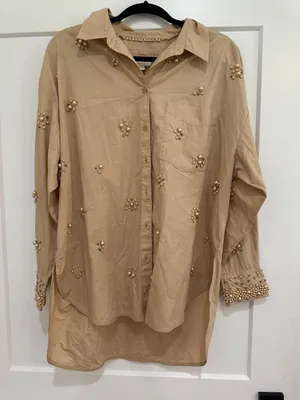 Anthropologie Mauve Top thumbnail 3