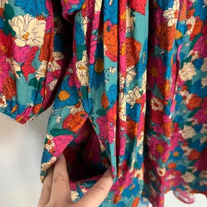 Entro Floral Mini Dress Size Small thumbnail 6