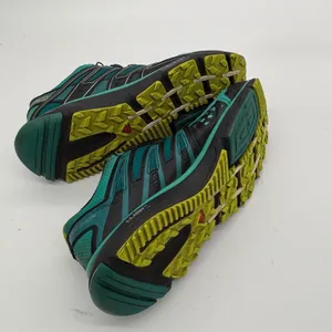 Salomon XR Mission CS ClimaShield Trail Running Shoes Teal Black Lime size 9.5 thumbnail 7