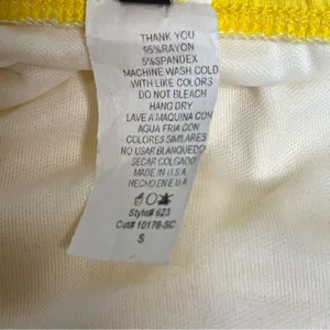 MOA Collection Butter Yellow Slim Fit Bodycon Elastic Tube Midi Dress Small NEW thumbnail 3