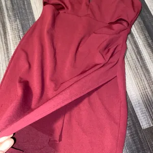 Windsor Red Ruched Spaghetti Strap Mini Dress thumbnail 3