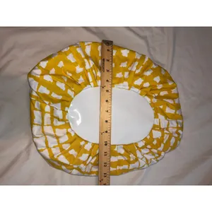 Saks Fifth Avenue Sunny Bucket Tote Bag Large Cotton Summer Beach Shopping Flaw thumbnail 9