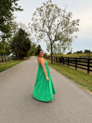 Green maxi dress Size M thumbnail 2