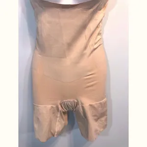 SHAPERX Beige Seamless Open‎ Bust Shapewear Bodysuit Tummy Control Small NEW thumbnail 3