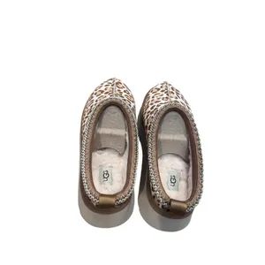 UGG Tazz Plains Leopard Print Slippers size 8ugg Jasmine New thumbnail 4