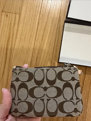 BNIP Vintage Coach 2002 Signature C Wristlet thumbnail 3