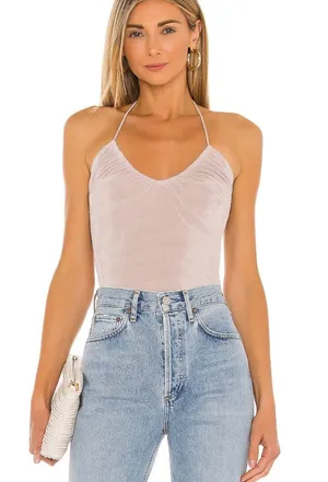 Revolve Super down Halter Top thumbnail 1