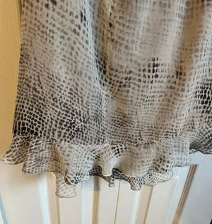 ZARA Ruffle Mini Party Dress thumbnail 7