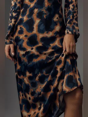 Anthropologie x Conditions Apply Printed Slip Dress thumbnail 6