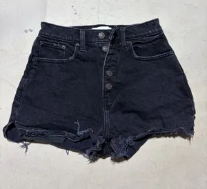 Abercrombie & fitch black High rise mom short curve love 24/00 thumbnail 1