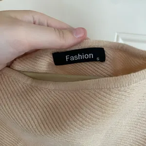 Amazon Off-the-Shoulder Cream Sweater thumbnail 4