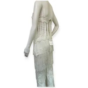 Miss Circle Fringe Set Tan Size XS thumbnail 8