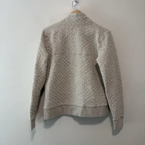Patagonia W's Organic Cotton Quilt Snap-T Pullover in Birch White Medium thumbnail 5