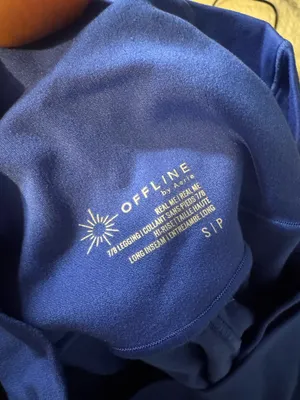 Blue aerie crossover leggings thumbnail 5