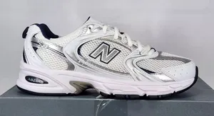 Women's size 9.5/Mens size 8 (UK7.5) New Balance 530 white blue thumbnail 1