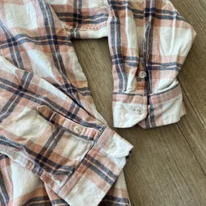 Womens Universal Thread Pink Plaid Button Up - XXL thumbnail 4