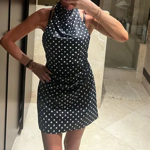 Black and White Polka Dot Dress thumbnail 4