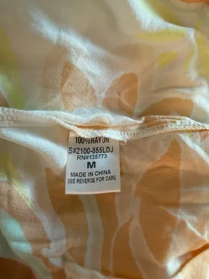 Olivaceous Good Karma Tiered Babydoll Boho Floral Mini Dress Size Medium thumbnail 7