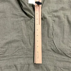 Purnell Work Wear Olive Green Slub Cotton Overalls Women's size 6 NEW Tags thumbnail 7