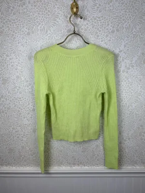 Daily Practice by Anthropologie Long-Sleeve Rib Cropped Jumper - Size - Medium thumbnail 4