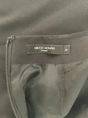 Vintage Black Mini Skirt thumbnail 2