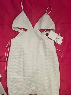 ZARA White  Dress thumbnail 1