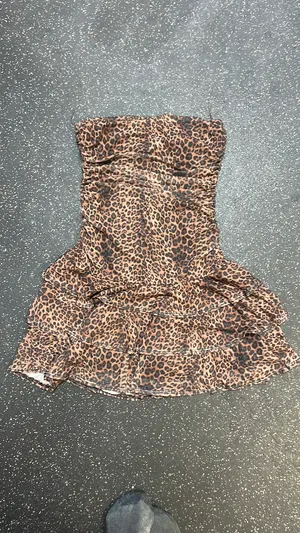 Leopard dress Brown Size L thumbnail 3