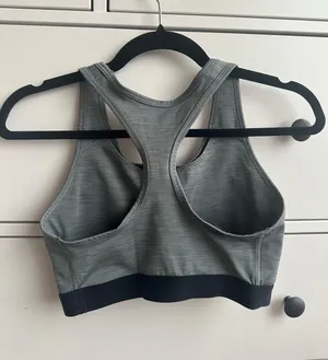 Nike Sports Bra Gray thumbnail 2