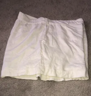 Abercrombie Cream Linen Shorts Large thumbnail 10