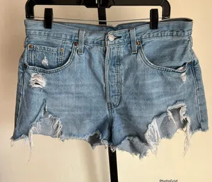 Levi’s 501 Distressed Denim Shorts thumbnail 1