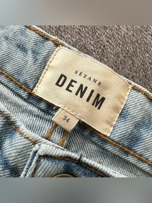 Sézane Denim Straight Leg Jeans Size 24 thumbnail 5