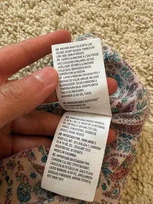 American Eagle Floral Romper thumbnail 5