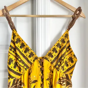 Farm Rio Golden Oasis Dress thumbnail 8