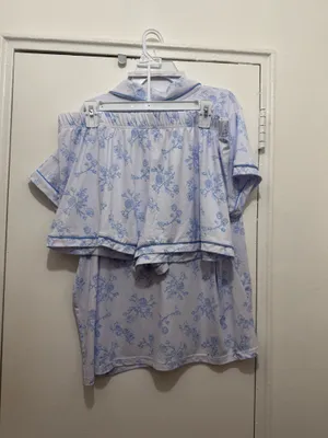 Tahari floral soft and cozy short pajama set size XL thumbnail 5