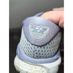 Brooks Women's Light Gray and Pale Peach Running Sneakers thumbnail 5