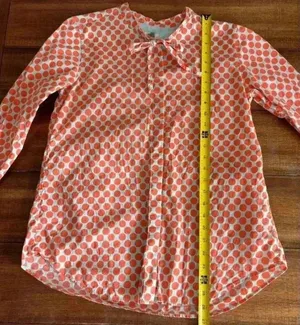 Fossil polka dot blouse thumbnail 6