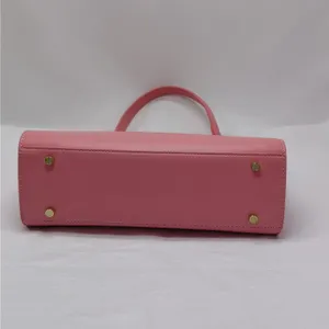 Womens Satchel Handbag Pink Quiet Luxury Coquette Office Chic Wedding Party thumbnail 8