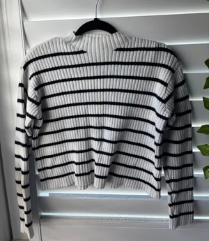 Knit Striped Sweater thumbnail 1